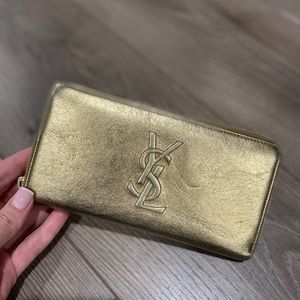 YSL Zip Around Wallet